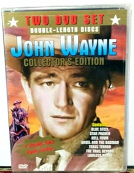 DVD John Wayne Special Double Length Discs Set Book
