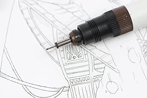 Koh-I-Noor 3165Sp7P Rapidograph Pen And Ink Set7 Assorted Pen Nibs And 0.75 Oz. Bottle Of Ultradraw #TOP3