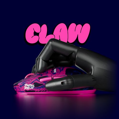 Image of Pulsar Gaming Gears X2 Crazylight Wireless Gaming Mouse, Ultra Lightweight 1.27 oz (36g), Optical Switch, 32000 DPI, 750 IPS, XS-1 Sensor, 8k Compatible (Mini, Purple, Paper Rex Edition)