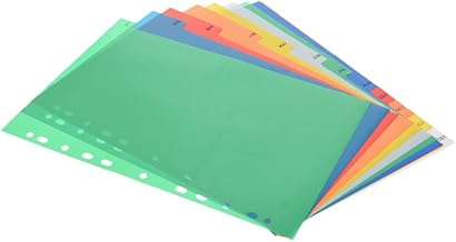 Elmaayergy Plastic Months Dividers Set F-12H PY-12AB With Durable Material, Suitable For School And Home