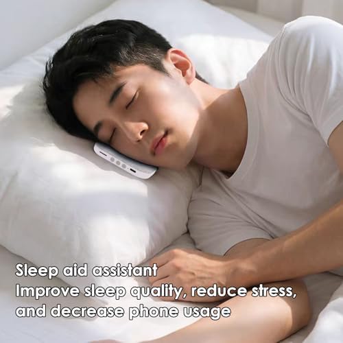 Cuifati Pillow Speaker for Sleeping Bone Conduction Bluetooth Pillow Speaker with Dual Speakers 3D Surround Sound Bluetooth 6.0 20H Playback for Home Travel Comfort — view 7