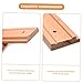 BESTonZON 2pcs Solid Wood Kalimba Bridge Replacement Thumb Piano Accessory for Enhanced Performance and Easy Installation