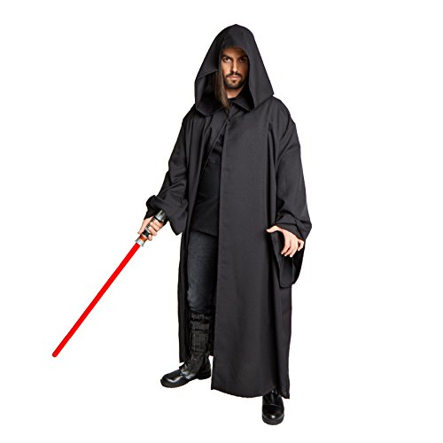 Largemouth Men's Jedi Sith Robe Cloak Costume Brown Black (L/Xl (60 #TOP2