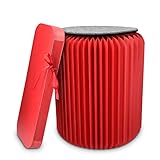MULTIUSOS: Puedes usarlo como taburete, reposapiés, mesilla de noche, peldaño, mesa auxiliar, para poner una planta o un adorno o simplemente como decoración. Este accesorio soporta hasta 150 KG.