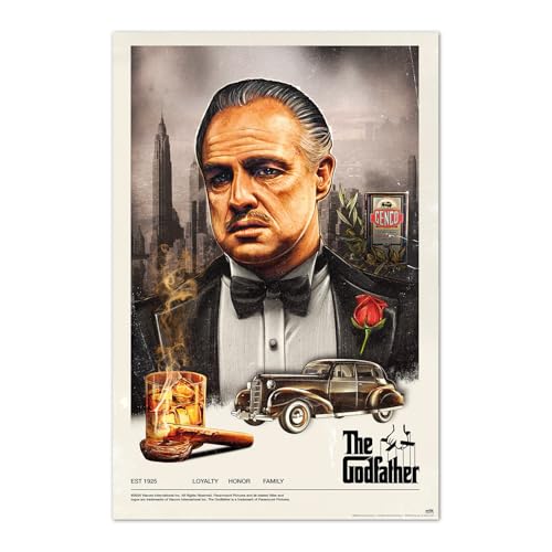 Grupo Erik Poster El Padrino - Laminas decorativas 61x91,5cm a to...