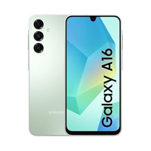 Samsung Galaxy A16 4G LTE, Teléfono Móvil Android, Pantalla 6,7″ Super AMOLED, Múltiples Cámaras, Almacenamiento 128GB, Verde Claro (Versión Española), Garantía del Fabricante 3 Años + 1 Año Extra