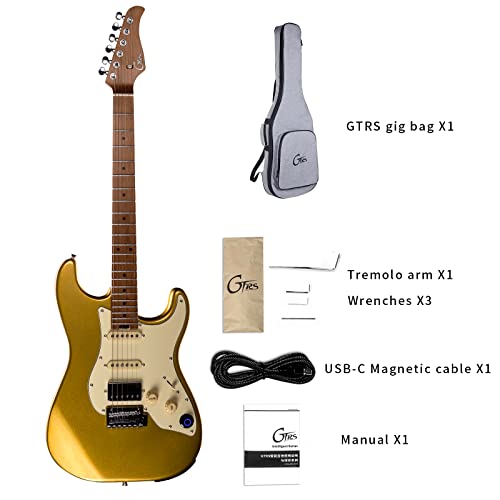 GTRS S801 Electric Guitar Maple Fretboard Intelligent Processor System
