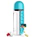 Produktbild Pillendose mit Wasserflasche für Senioren und Besondere Menschen, Blau