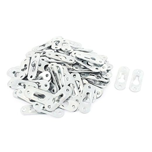 DealMux Glasspegel bild 4 mm monteringshål hängande plattkonsol 100 st