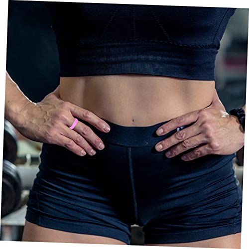 Set de Anillos de Silicona para Fitness Mujer 7 Colores miniatura 2