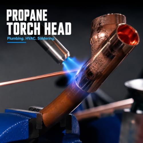 Image of 360 Swivel Propane Torch Head, Adjustable for Soldering and Brazing