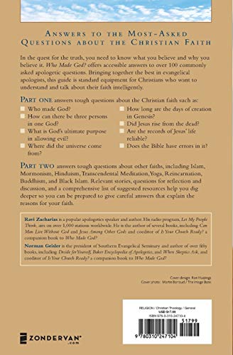 Who Made God?: And Answers to Over 100 Other Tough Questions of Faith - Image 2