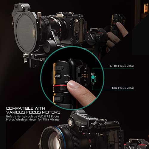 Tilta Advanced Rear Operating Control Handle Compatible with DJI RS2/RS3 Pro/RS4 Pro Gimbal, Wireless Focus Motor, Nucleus M - Image 4
