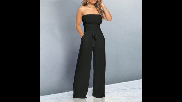 ZGIDDAZ Jumpsuit Damen Kurz Ärmellos - Leichter Sommer Overall In Vielen Größen