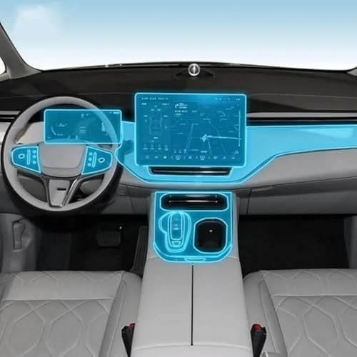 Protector transparente de consola para Volvo EM90 con acabado Premium