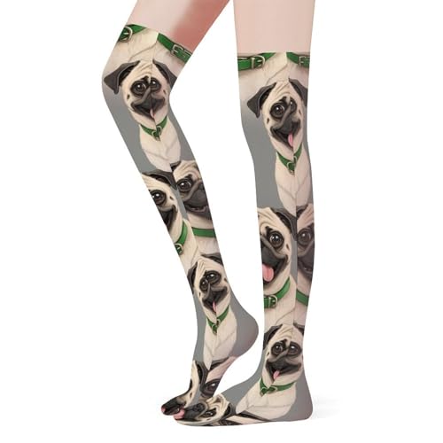 Funny Fuzzy Calf Socks Unisex Christmas Gifts For Hiking Camping Decor2