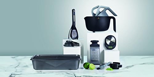 MasterClass MCSPSWUBOWL Smart Space Plastic Collapsible Washing-Up Bowl / Portable Sink, 7 Litres (1.5 Gallons) - Black / Grey