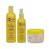 ApHogee Curlific Textured Hair Wash 12oz + Moisture Rich Leave-In + Texture Treatment 8oz 