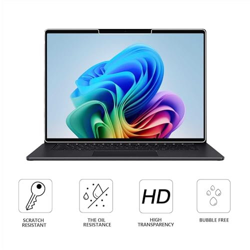 Megoo ArmorShield Screen Protector for Surface Laptop 13 Inch (2025), Tempered Glass, [9H+ Military Grade] [3X Shatterproof Protection], HD Clear, Easy Installation, 2 Pack by Megoo - Image 9