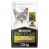 Pro Plan Dry Cat Food, Weight Management, Chicken & Rice 7.26KG