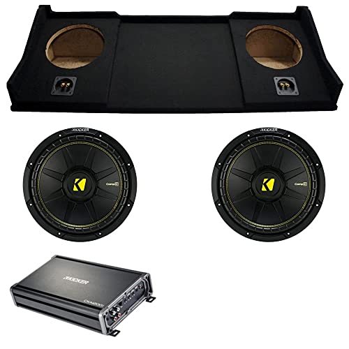 KICKER 44CWCS104 Compatible with Dodge Ram 1994-2001 Extended Cab 10