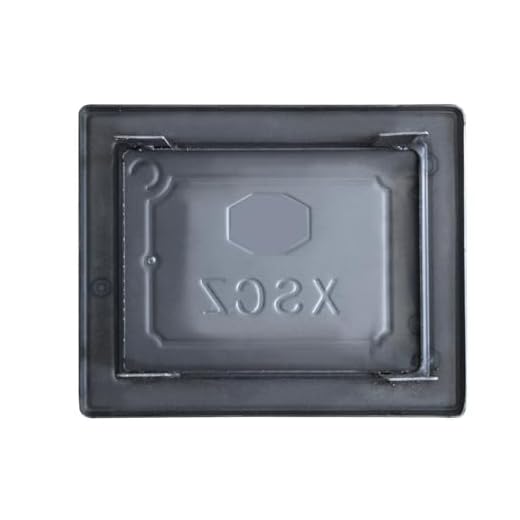 Puerta de Horno para Chimenea Estufa de leña de Hierro Fundido Puerta de inspección Limpieza de Cenizas Cocina hogar Plancha Rejilla hogar Abierta Puerta de Hierro (300X240mm)