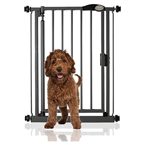 Bettacare Auto Close Pet Gate Range (68.5-75cm, Slate Grey) Cover