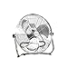 Airmaster 78975 Low Stand Pivot Fan, 20" Prop Diameter, 115V, 1 Phase, 3 Speed