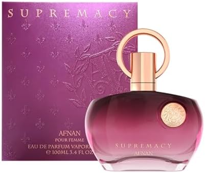 Afnan Supremacy Purple Eau De Parfum for Women, 3.4 Fl. Oz