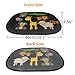 EFAY Car Window Shade for Baby, Universal Sun Shade for Car Side Window with Suction Cups, Car Sun Shade for Baby 2 Pack