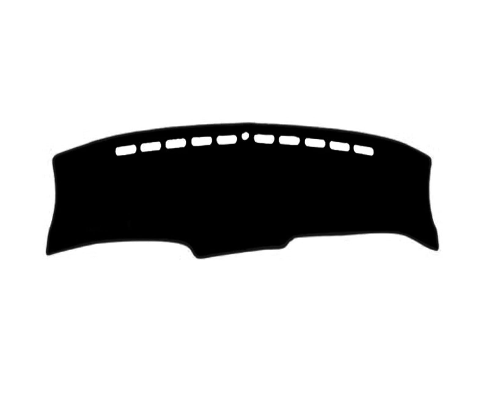 Dashboard Für Hyundai Für Tucson NX4 2021-2024 Dashboard Abdeckung Matte Pad Anti-Uv Dash Sonnenschutzdach Schützen Teppich Zubehör Center Konsole Armaturenbrett Matte(Black(Black Edge) RHD)