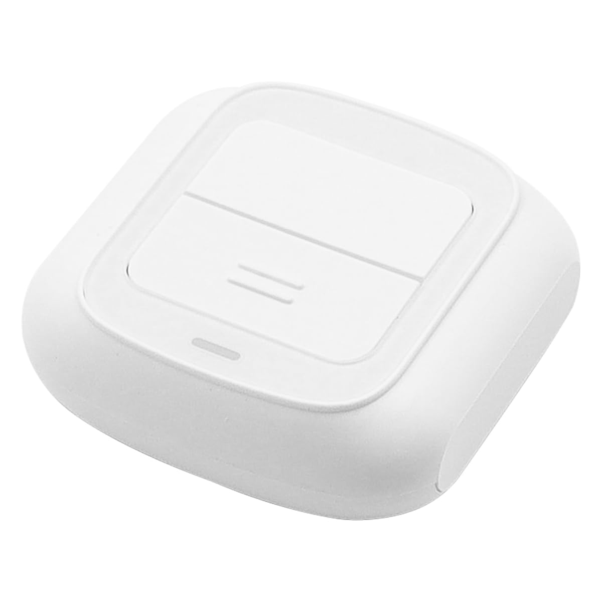 Interruptor Inteligente Interruptor Wifi de 2 Botones Interruptor Inteligente de Escena Repetidor Compatible con Tuya Smart Life(Incompatible con Alexa)