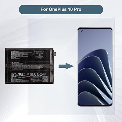 بطارية بديلة BLP899 متوافقة مع OnePlus 10 Pro 1 + 10 Pro مع أدوات
