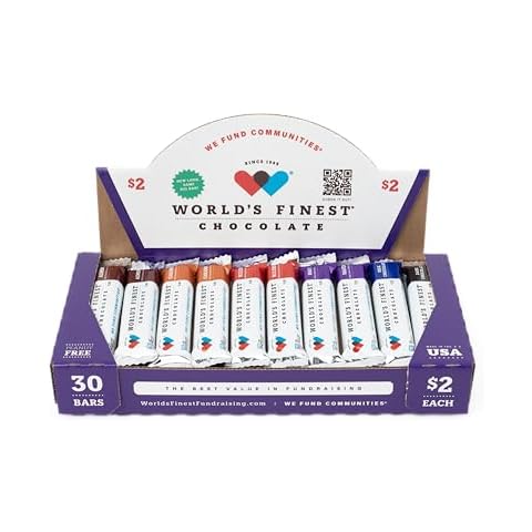 World's Finest® Chocolate - 30 Candy Bar - Fundraising Chocolate Variety Pack Cover