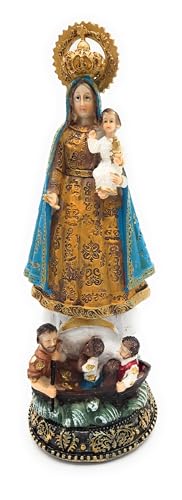 Estatua Nuestra Señora de la Caridad 12 Pulgadas miniatura 2