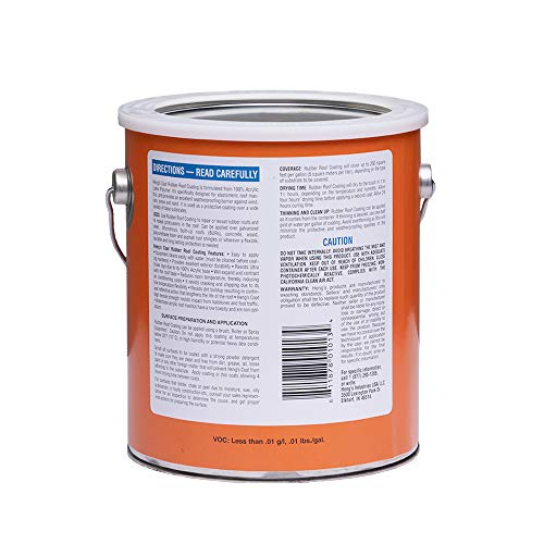 Heng's Rubber Roof Coating - 2 Gallon Kit | Epdm Rubber Roof | Rubber Roof Coat | Rv Roof Repair Rubber Roof #TOP2