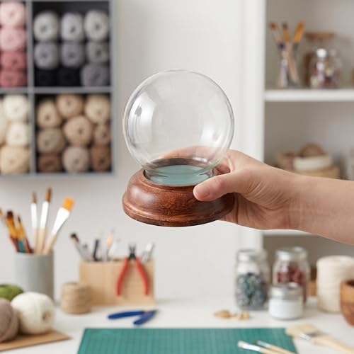 Bola de vidrio de boca ancha para decorar tu mesa en Halloween 7