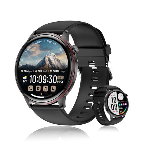 Smart Watch for Men Women, 1.43’’ AMOLED HD Display Smartwatch