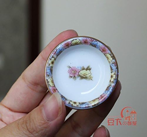 1/12 Scale Lot 42 Dollhouse Miniatures Chinese Porcelain Set; Doll House Soup Tureens Bowls vases Set