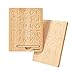 Asweets Montessori Wooden Alphabet Tracing Board,Wood Letter Practicing Board,Double-Sided Boards for Toddlers and Preschool Gifts for Kids