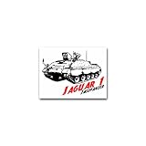 'Pegatinas – Jaguar 1 Jagdpanzer Bundeswehr Bundesheer lanzador de cohetes de Alemania unidad Militar PzFz Panzer Vehículo tanque de cadena 9 x 7 cm # A2184