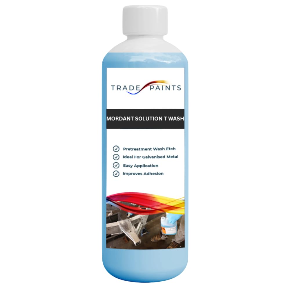 paints4trade T Wash Mordant Solution For Galvanised Metal - 1 Litre