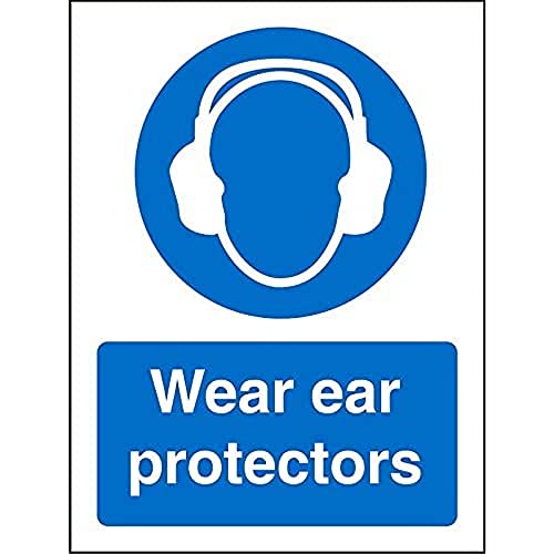 Seco Wear Ear Protectors Schild, 200 x 300 mm, 1 mm, halbstarrer Kunststoff