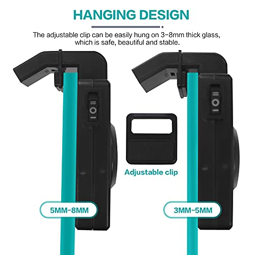 Mygiikaka Aquarium Chiller Fan, Usb Fish Tank Aquarium Cooling Fan 2-Level Speed Adjustable Aquarium Chiller For Mini Fish Tank (Smaller Than 17.7 Inches) #TOP4