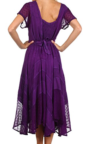 Sakkas Marigold Embroidered Fairy Dress2