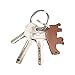 SWATOM Bear Aluminum Alloy Beer Bottle Opener Keychain Key Tag Chain Ring Accessories