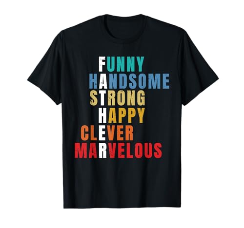 Father's Day Men Gift from Daughter Son Wife for Husband dad T-Shirt