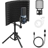 TONOR Studio Recording Microphone Isolation Shield Set
