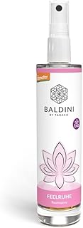 Baldini Feelruhe Bio-Raumspray – 50 ml – Naturduft mit Lavendel, Orange & Benzoe – 100 % naturreine ätherische Öle