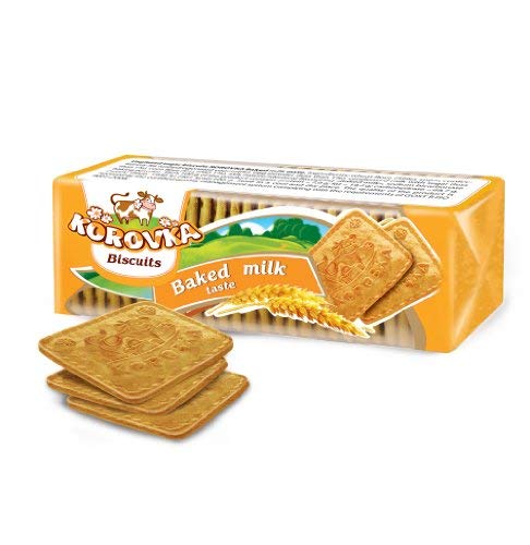 Russian Korovka Biscuits With Baked Milk Taste Pack Of 5